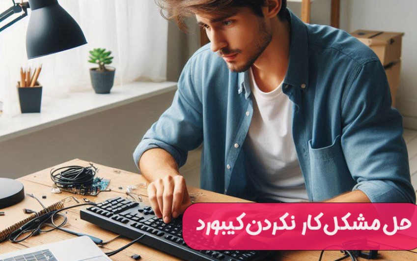 حل مشکل کارنکردن کیبورد | رایانه کمک