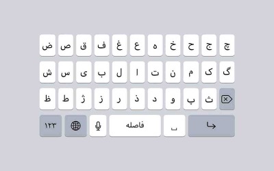 اضافه کردن کیبورد فارسی به گوشی آیفون | رایانه کمک 